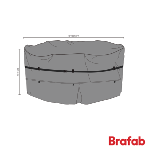 M�belovertr�k t/havem�bels�t �120/�140, sort