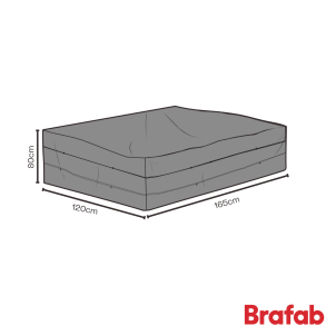 M�belovertr�k t/havem�bels�t L165 x B120, sort