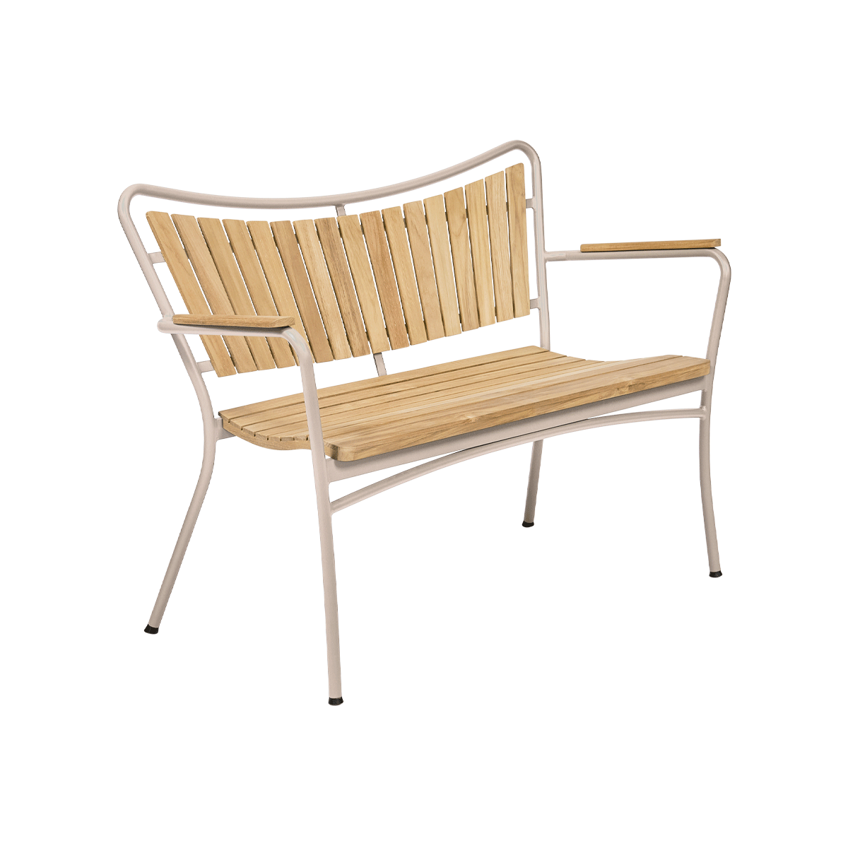 Marguerit havebænk L112 - taupe
