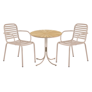 Marguerit 70 & Ivy Pipe - taupe