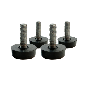 Fdder til Marguerit cafbord - sort (st m. 4 stk.)