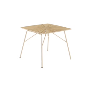 Marguerit havebord L83 - taupe