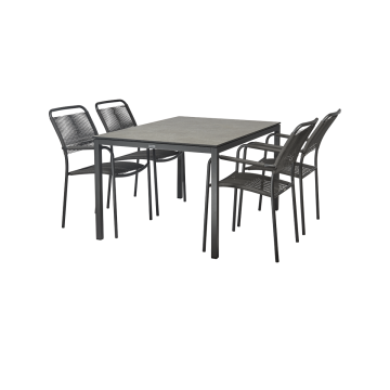 Elba & Verona havesæt - antracit