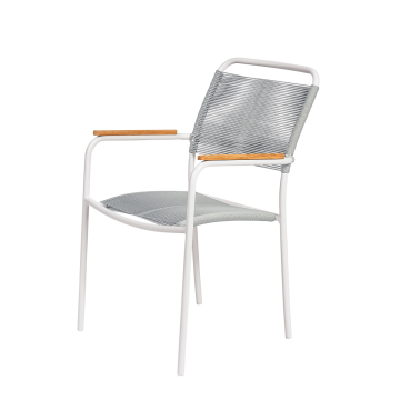 Verona havestol - teak armlæn