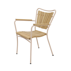 Marguerit havestol, taupe - 2.sortering