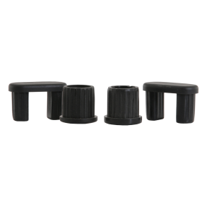 Plastfdder til Ravello stol - sort (st m. 4 stk.)