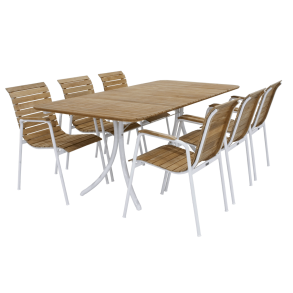 Magnolia & Bellevue haves�t - hvid